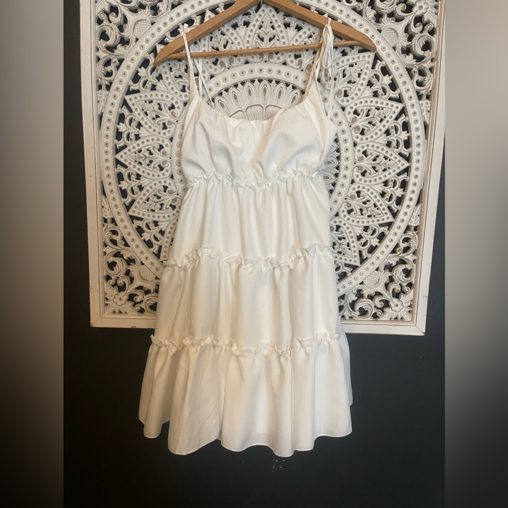 White dress